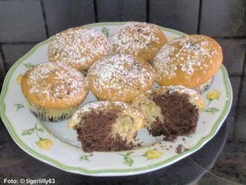 Bananen-Marmormuffins - Rezept - Bild Nr. 2
