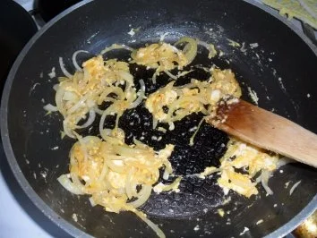 Gebratene Eiernudeln asiatisch ohne Fleisch - Rezept - Bild Nr. 4