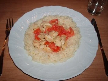 Tomaten-Hähnchen - Rezept