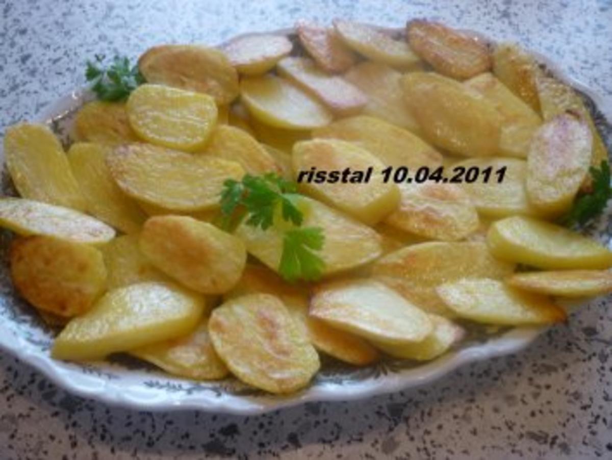 Blechkartoffeln - Rezept