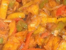 Salchichas vom Iberico-Schwein mit Paprikaragout - Rezept - Bild Nr. 4