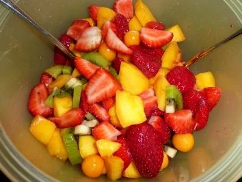 Dessert: Obstsalat für Große - Rezept - Bild Nr. 2