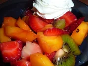 Dessert: Obstsalat für Große - Rezept