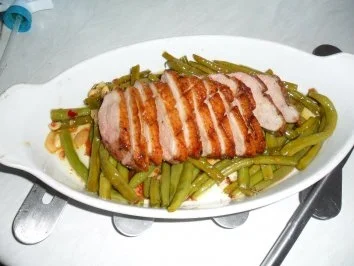 Rezept: Scharfe grüne Bohnen Bild Nr. 2 Scharfe grüne Bohnen - Rezept - Bild Nr. 2