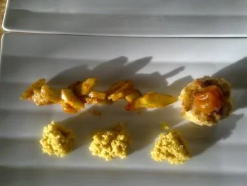 Rotbarschbällchen | Kokoscouscous | scharfer Gurkensalat - Rezept