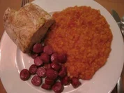 Rote Linsen  , afrikanisch ... - Rezept