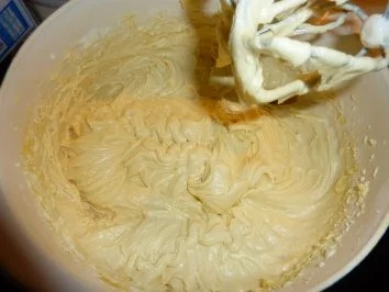 Rezept: Kuchen: Rhabarberkuchen mit Puddinghaube Bild Nr. 3 Kuchen: Rhabarberkuchen mit Puddinghaube - Rezept - Bild Nr. 3