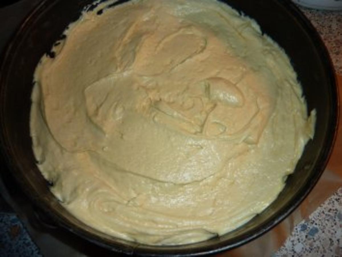 Kuchen: Rhabarberkuchen mit Puddinghaube - Rezept - Bild Nr. 4