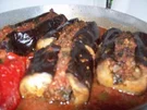 Gefüllte Auberginen - Karniyarik - Rezept