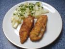 Backhendl mit Rahmkohlrabi - Rezept
