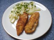 Backhendl mit Rahmkohlrabi - Rezept