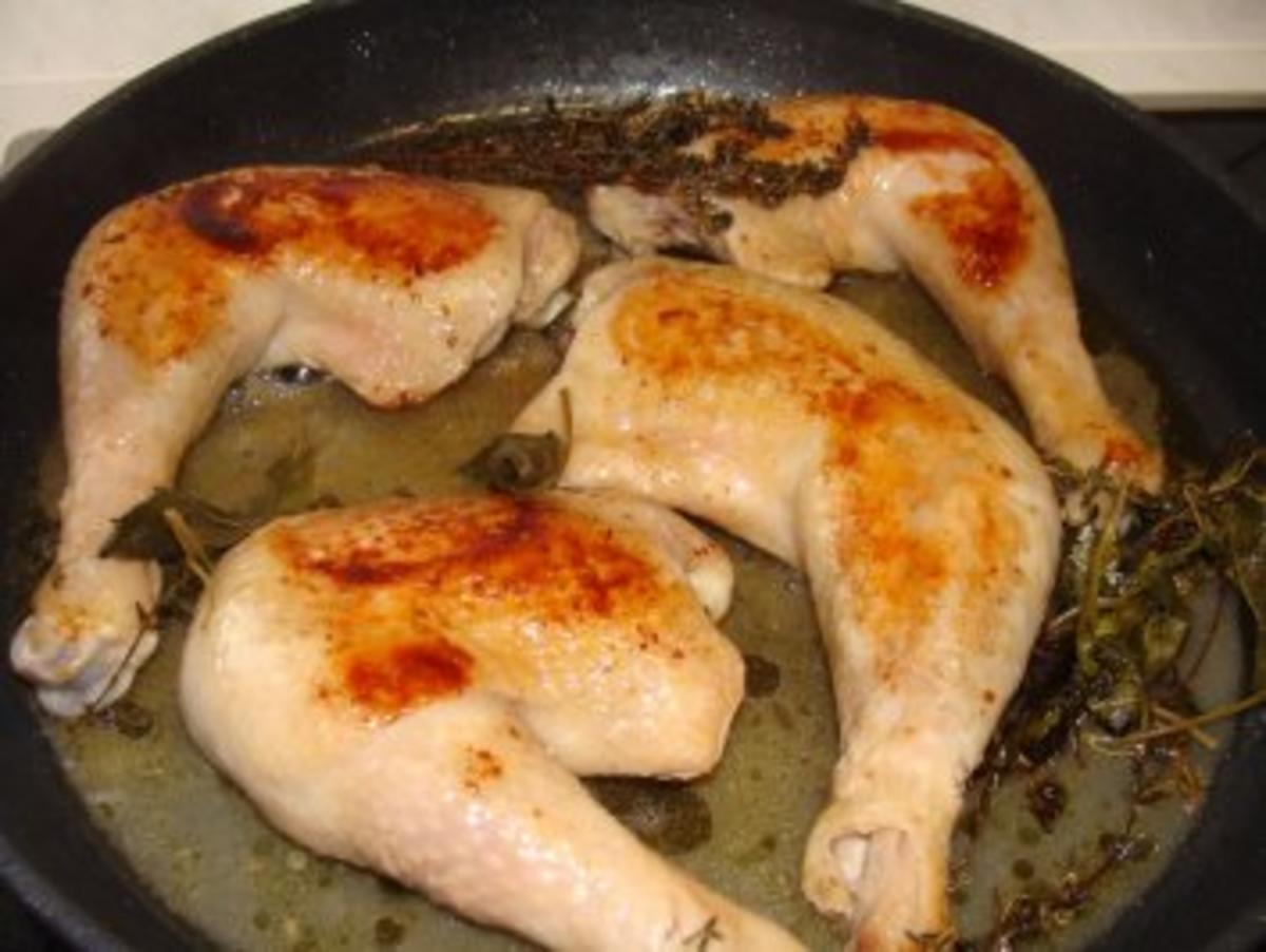 Hühnerschenkel mit Spargelratatouille - Rezept - Bild Nr. 9
