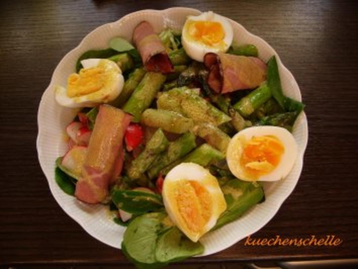 Spargelsalat mit Ei - Rezept mit Bild - kochbar.de