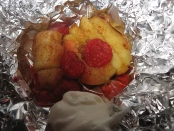 Rezept: Früchte-Grill-Päckchen Bild Nr. 2 Früchte-Grill-Päckchen - Rezept - Bild Nr. 2