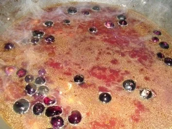 Rezept: Lamm-Ravioli an pikanter Heidelbeersauce Bild Nr. 7 Lamm-Ravioli an pikanter Heidelbeersauce - Rezept - Bild Nr. 7