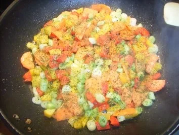 Meine Blätterteig-Pizza - Rezept - Bild Nr. 5