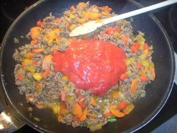 Meine Blätterteig-Pizza - Rezept - Bild Nr. 8