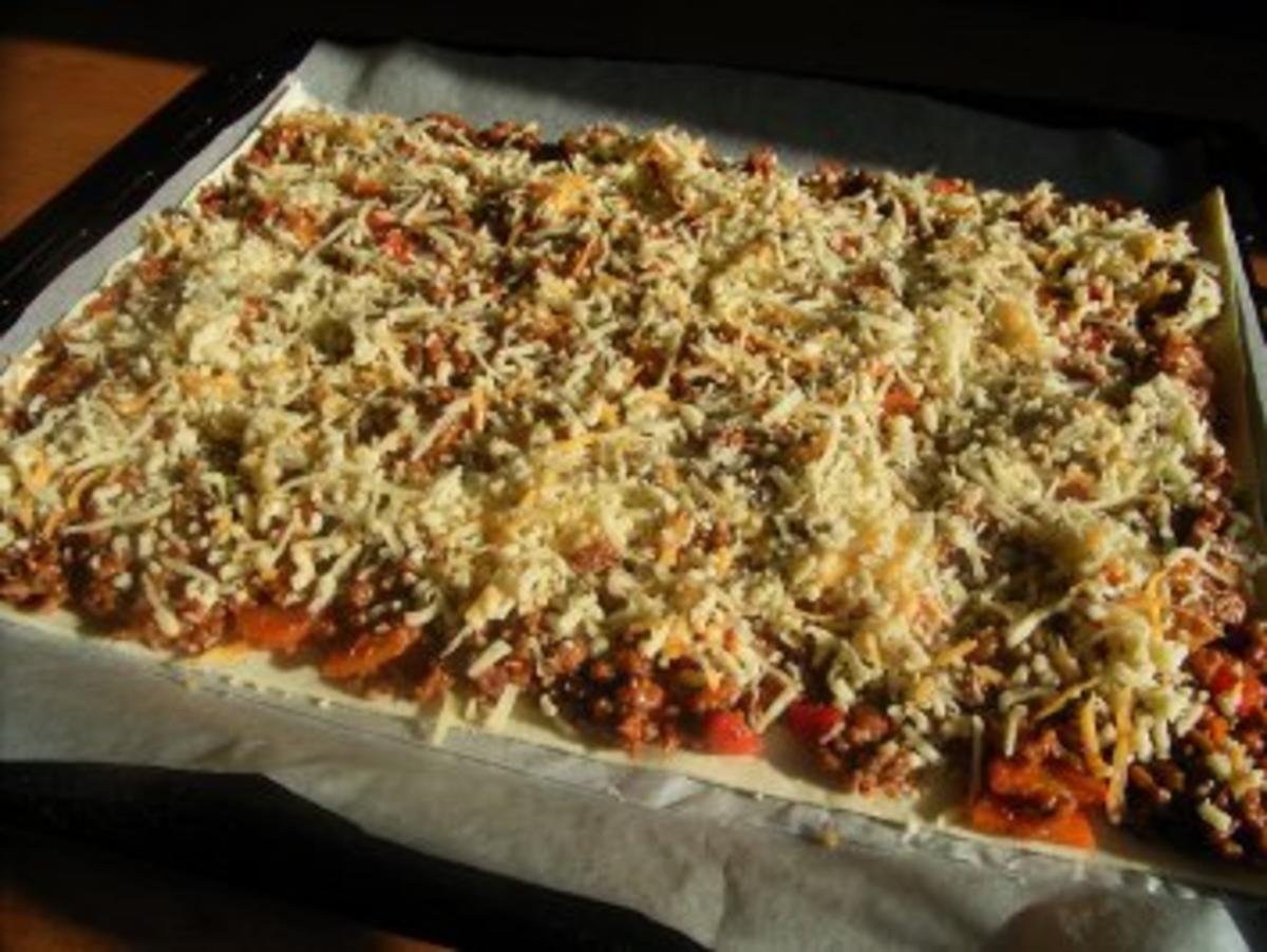 Meine Blätterteig-Pizza - Rezept - Bild Nr. 12