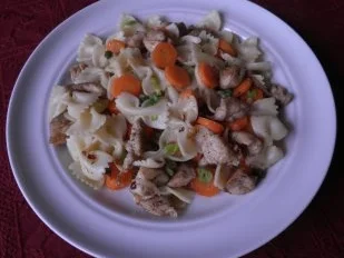 Rezept: Gyroshähnchen - Nudelpfanne Bild Nr. 2 Gyroshähnchen - Nudelpfanne - Rezept - Bild Nr. 2