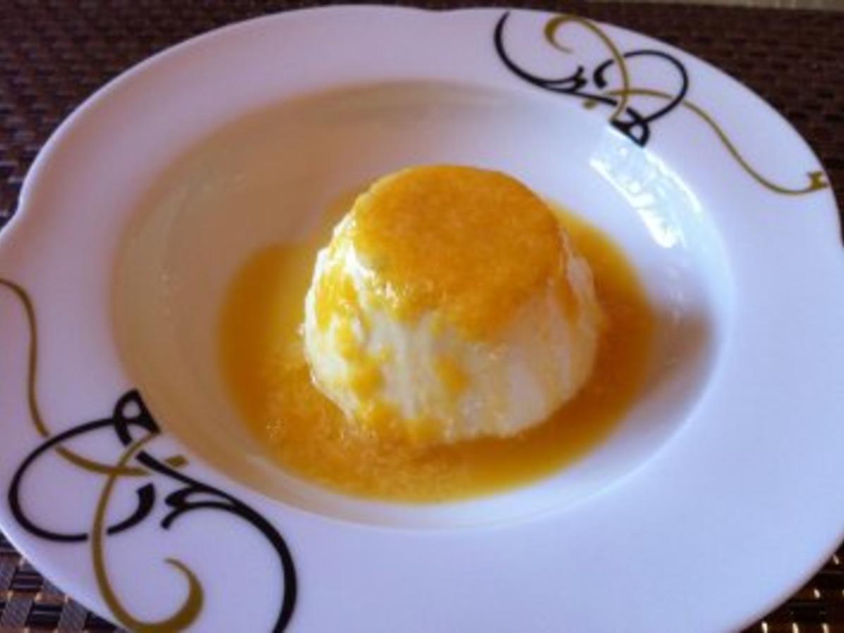 Panna Cotta mit Orangensauce - einfach - von Corona83