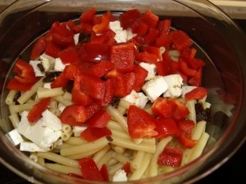 Rezept: Nudelsalat mit Ruccola Bild Nr. 3 Nudelsalat mit Ruccola - Rezept - Bild Nr. 3