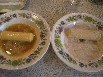 Knusprige Käserollen auf Tomatensauce - Rezept - Bild Nr. 10