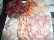 Fisch/Fischfondue - Rezept