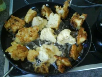 Rezept: Blumenkohl im Bierteig Bild Nr. 10 Blumenkohl im Bierteig - Rezept - Bild Nr. 10