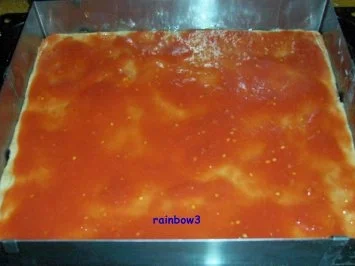 Pizza: Pilze und Kochschinken auf Vollkornteig - Rezept - Bild Nr. 3