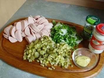 Wurstsalat, der leichte - Rezept - Bild Nr. 2