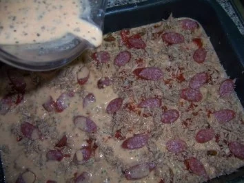 Eier-Auflauf mit Pilzen und Thunfisch - Rezept - Bild Nr. 8