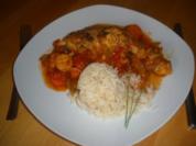 Fleischgeriche - Würzige Hähnchenpfanne - Rezept