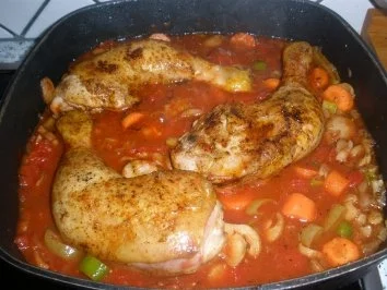 Fleischgeriche - Würzige Hähnchenpfanne - Rezept - Bild Nr. 3