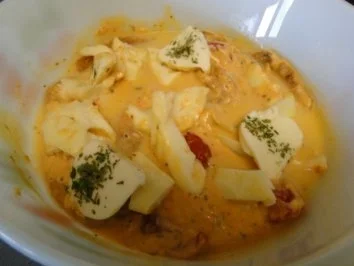 Rezept: Überbackene Schnitzel mit 3erlei Käse Bild Nr. 3 Überbackene Schnitzel mit 3erlei Käse - Rezept - Bild Nr. 3