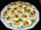 B: Gefüllte Eier - Rezept