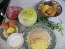 Kohlrabi-Kassler-Auflauf - Rezept
