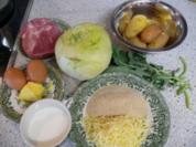 Kohlrabi-Kassler-Auflauf - Rezept
