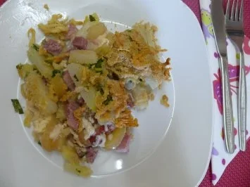 Kohlrabi-Kassler-Auflauf - Rezept - Bild Nr. 7