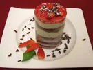 Basilikum-Tiramisu mit Erdbeer-Ragout - Rezept