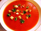 Tomatensuppe mit Speck-Knoblauch-Croutons - Rezept - Bild Nr. 285