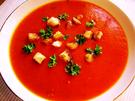 Tomatensuppe mit Speck-Knoblauch-Croutons - Rezept - Bild Nr. 285
