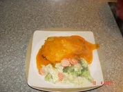 Schweinegeschnetzeltes (Gyros-Art) in Blätterteig - Rezept