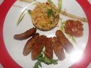 Rezept: Beilage : -Djuvec-Reis- Beilage : -Djuvec-Reis- - Rezept