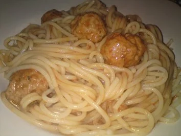Spaghetti mit Fleischklößchen - Rezept - Bild Nr. 4
