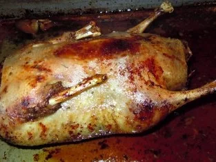 Mini-Ente mit Pflaumenweinsauce - Rezept - Bild Nr. 6