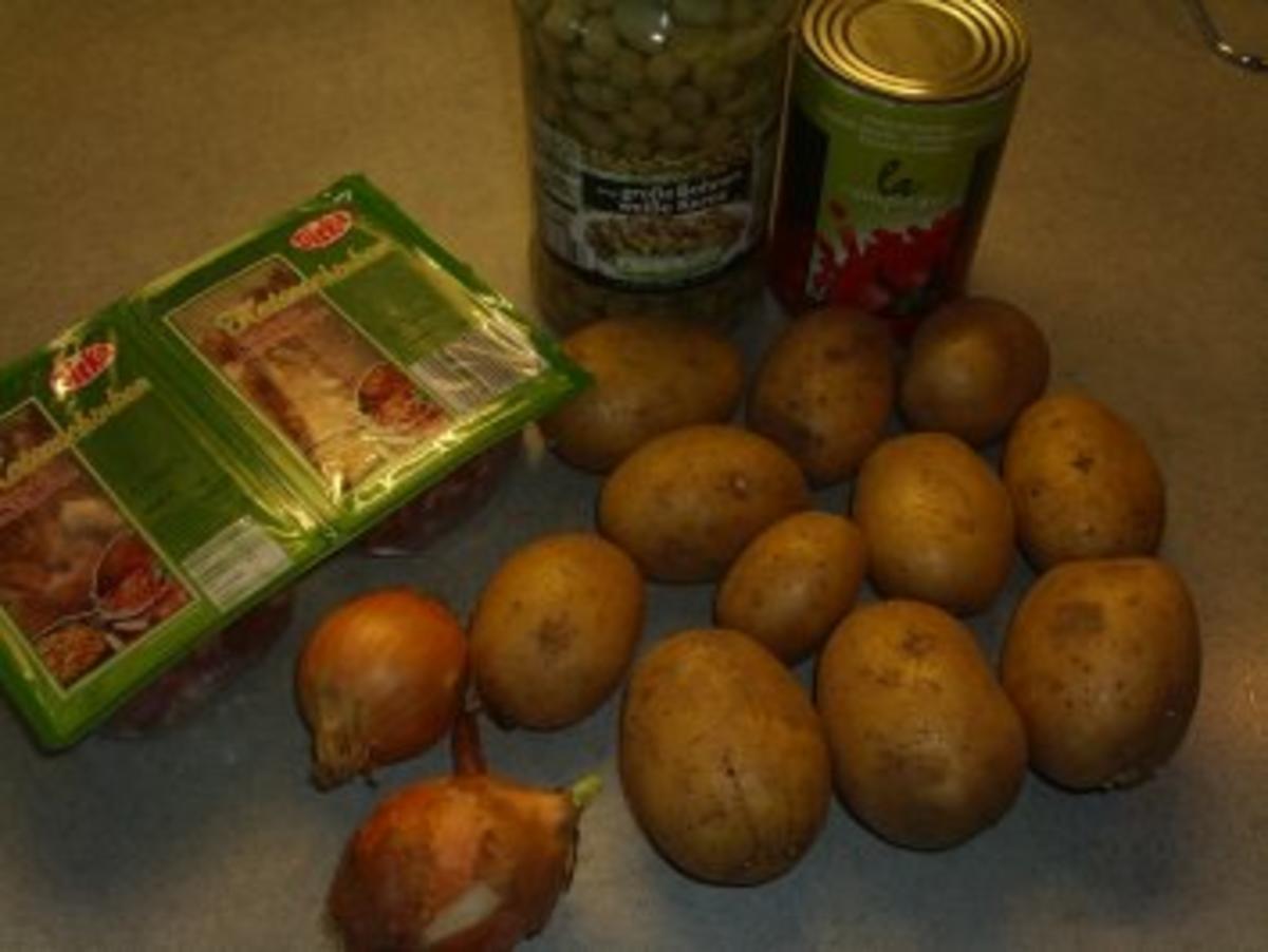 Pfannengerichte: Kartoffeln-Bohnen und Speck - Rezept - Bild Nr. 2