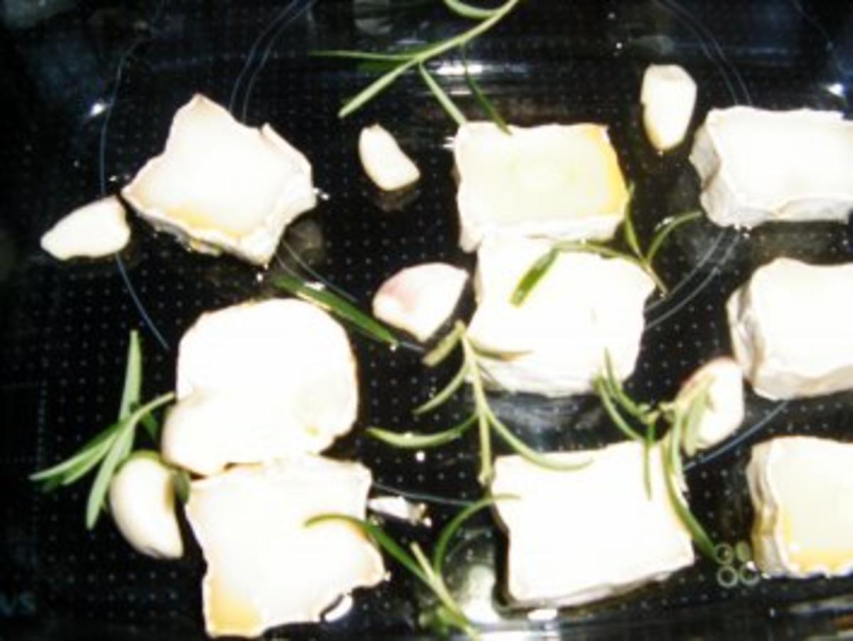 Frühlingssalat mit gratinierten Ziegenkäse - Rezept - Bild Nr. 2