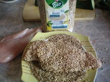 Hähnchenbrust im Sesammantel - Rezept - Bild Nr. 4