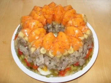 Rezept: D: Haxerl - Sülze Bild Nr. 8 D: Haxerl - Sülze - Rezept - Bild Nr. 8