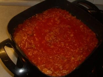 Rezept: Nudelsosse mit Thunfisch und... Bild Nr. 2 Nudelsosse mit Thunfisch und... - Rezept - Bild Nr. 2